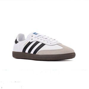Adidas Samba Decon White and Black Retro Sneakers